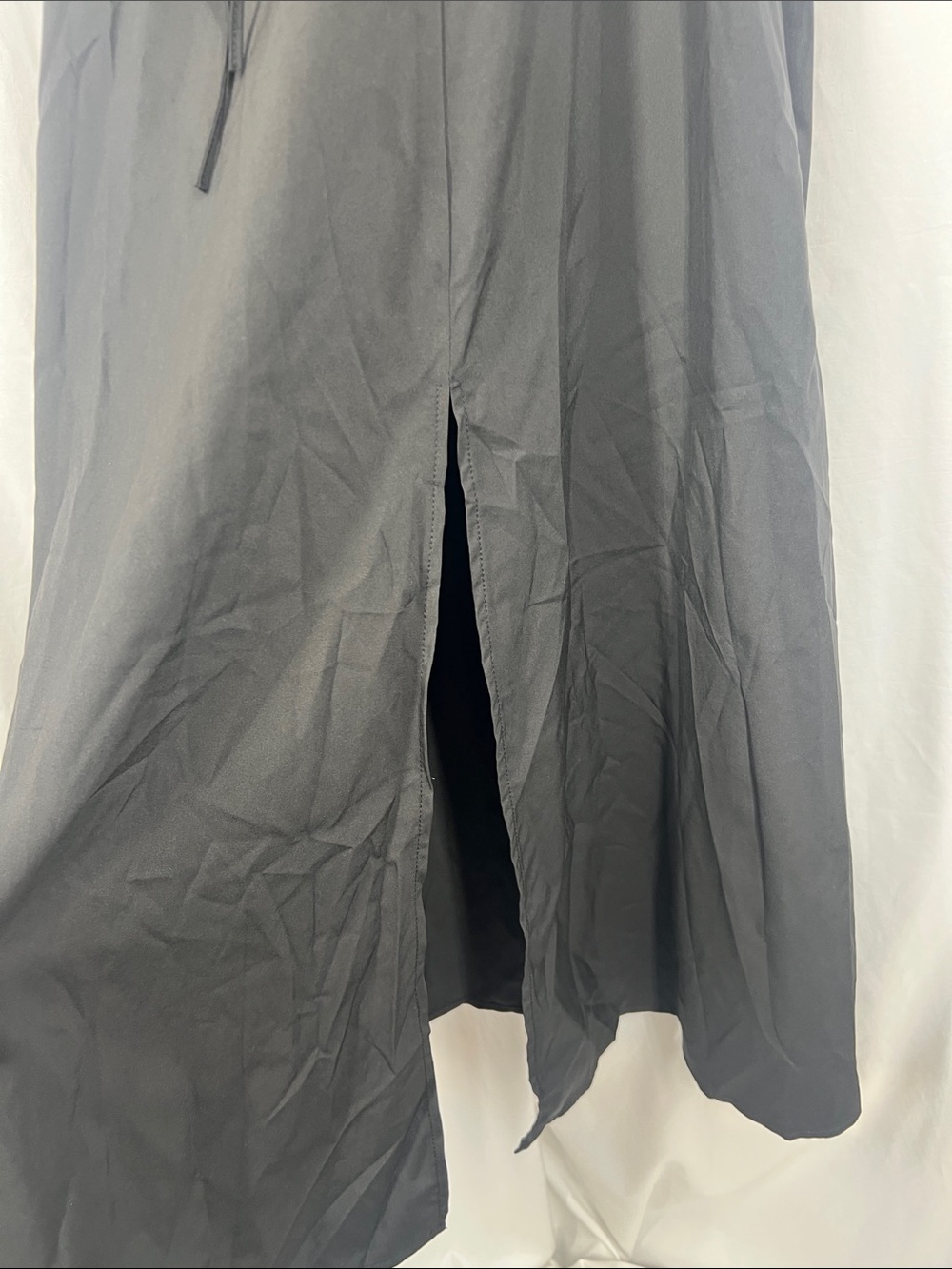 Women's XL Maxi Milkmaid Dress with Tie Front Pockets Witchy Renaissance - Picture 5 of 11
